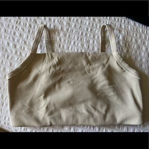 Aerie square next rubbed sports bra - XL